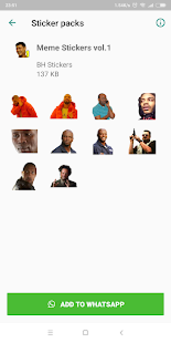Image 1 for Trending Meme Stickers fo…