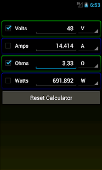 Imagen 2 para Ohms Law Calculator