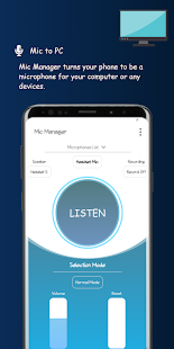 Imagen 1 para Microphone Manager - Hear…