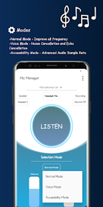 Imagen 2 para Microphone Manager - Hear…