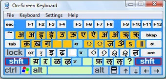 Imagen 1 para Axar Hindi Keyboard Horiz…