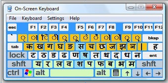 Imagen 0 para Axar Hindi Keyboard Horiz…