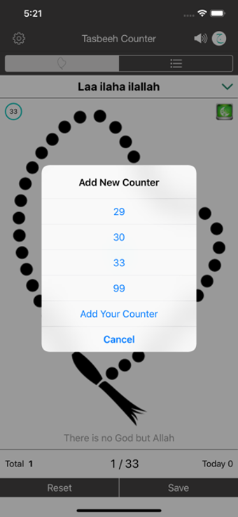Image 1 for Tasbih & Dhikr Counter