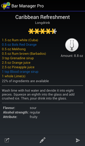 Imagen 1 para Bar Manager Pro - Cocktai…
