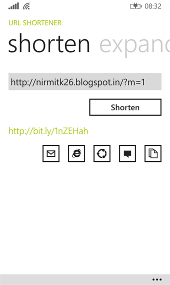 Imagen 1 para Url Shortener for Windows…