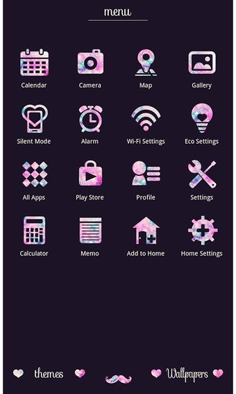 Imagen 2 para wallpaper-Moustache Unive…