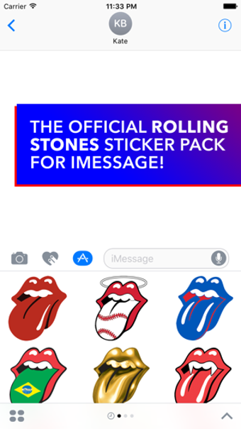 Image 3 for Rolling Stones Stickers