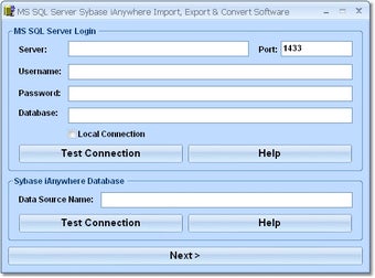 Image 0 for MS SQL Server Sybase iAny…