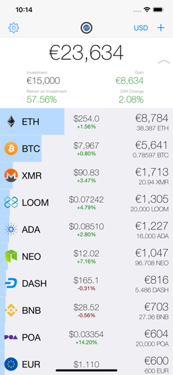 Image 2 for Coinstream - Crypto Portf…