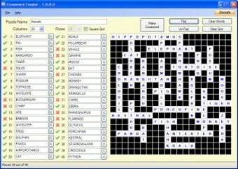 Image 0 for Crossword Creator