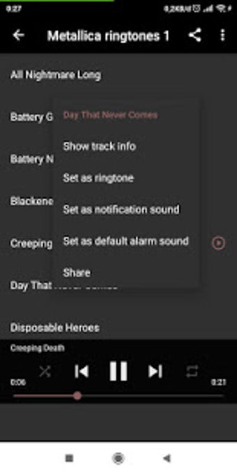 Image 0 for Metallica Ringtones