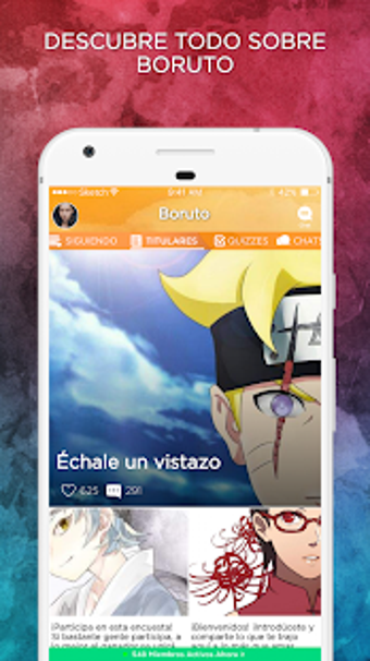 Imagen 0 para Boruto Amino en Espaol