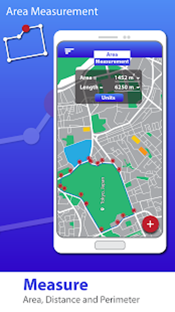 Imagen 2 para Area Measure App  GPS Fie…