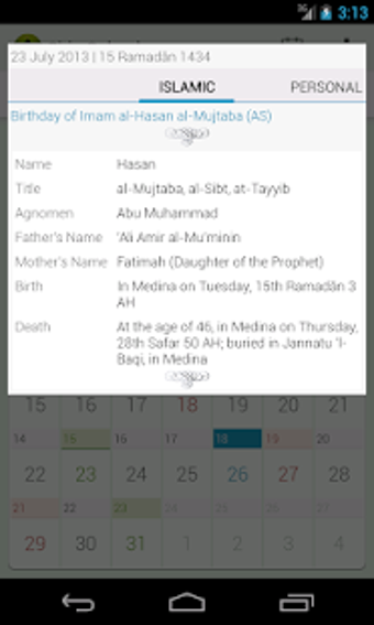 Imagen 0 para Shia Calendar