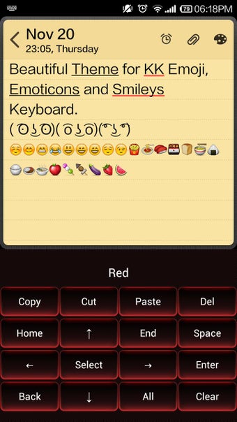 Imagen 0 para Red Love Emoji Keyboard