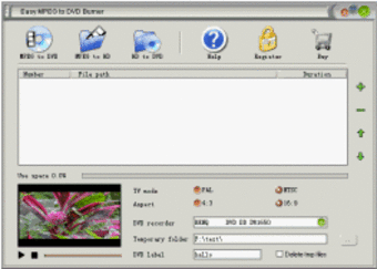 Image 0 for Easy MPEG to DVD Burner