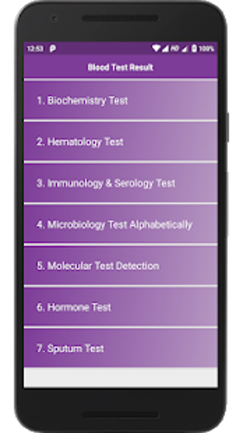 Image 0 for Blood Test Result