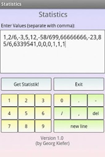 Image 2 for Statistics Calculator