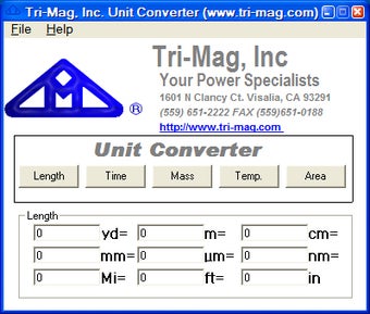 Image 0 for Tri-Mag Unit Converter