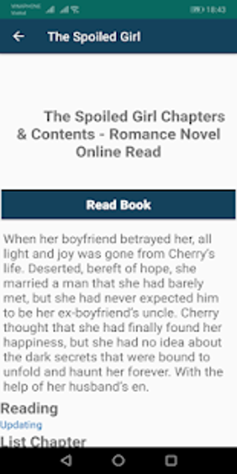 Image 0 for The Spoiled Girl - Romanc…