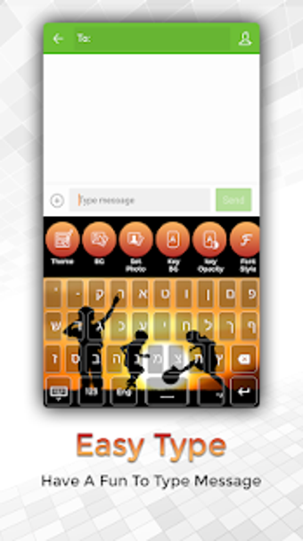 Imagen 2 para Easy Typing Hebrew Keyboa…