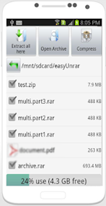 Imagen 0 para Unzip File Extractor - Op…