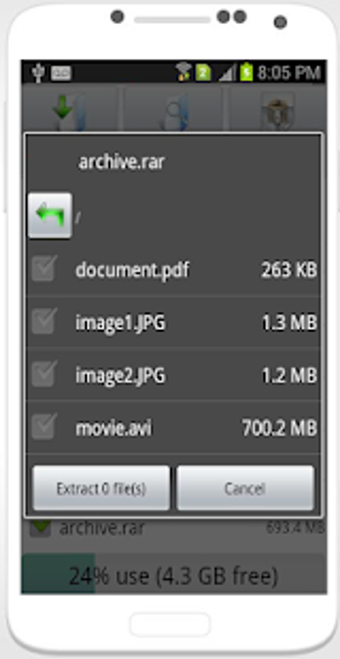 Imagen 1 para Unzip File Extractor - Op…