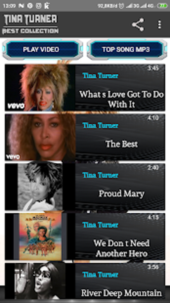 Image 0 for Tina Turner ~ The Best Mu…