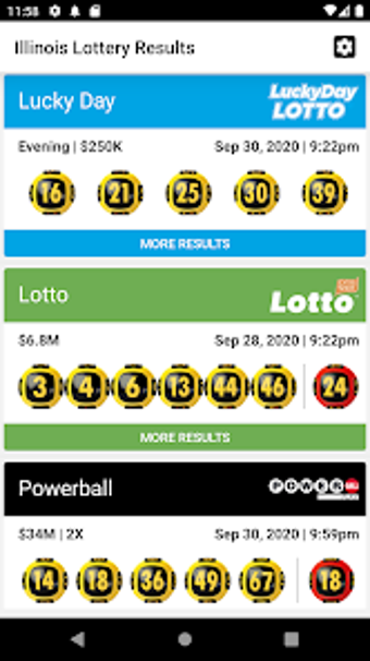 Imagen 0 para Illinois: Numbers  Result…