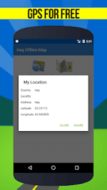 Image 0 for GPS Maps of iraq: Offline…