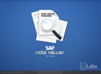 Image 0 for SAP Note Viewer for iPad