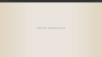 Imagen 0 para Infinite Adversaries