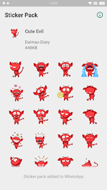 Image 3 for WAStickerApps - Cute Evil