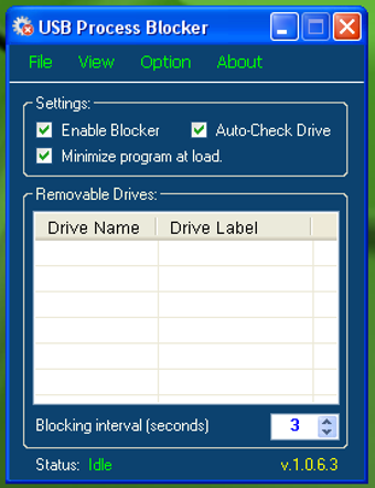 Image 0 for USB Process Blocker