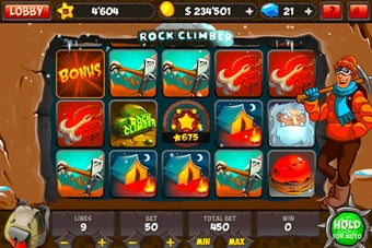 Imagen 3 para Rock Climber Slot. FREE!