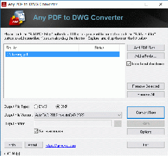 Imagen 0 para Any PDF to DWG Converter