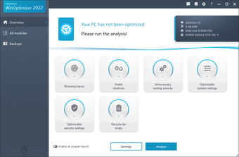 Image 0 for Ashampoo WinOptimizer 202…