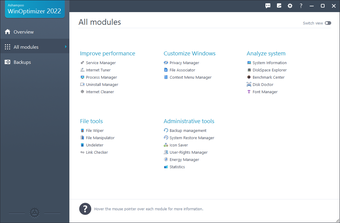 Image 1 for Ashampoo WinOptimizer 202…
