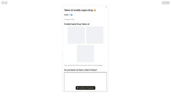 Imagen 0 para Taboo AI