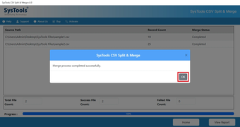 Imagen 0 para SysTools CSV Merger Softw…