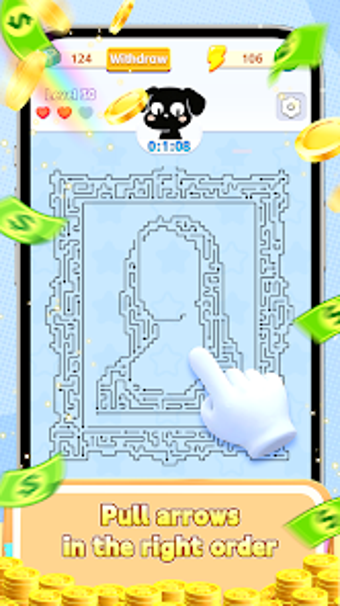 Image 0 for Arrow Escape Puzzle: Earn…