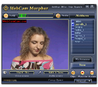 Image 1 for AV Webcam Morpher