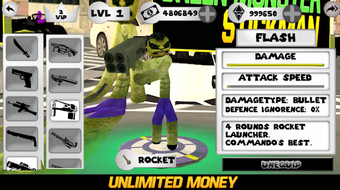 Imagen 1 para Green Monster Stickman Ro…
