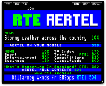 Image 0 for teletext