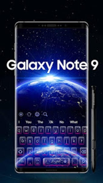 Imagen 2 para Keyboard for Galaxy Note …