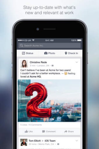 Imagen 0 para Facebook at Work