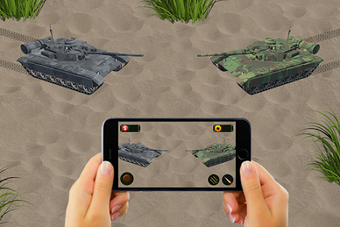 Image 1 for RC Tank Remote Control Si…