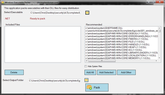 Image 0 for Windows Executable Packer