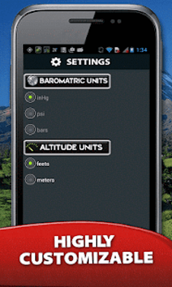 Imagen 1 para Altimeter Barometer - Alt…
