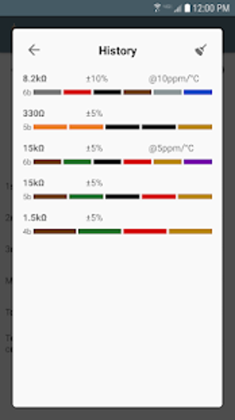Imagen 1 para Resistor color code calcu…